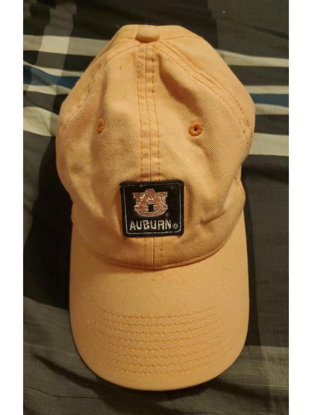 Auburn university Peach hat cap one Size fits all the game